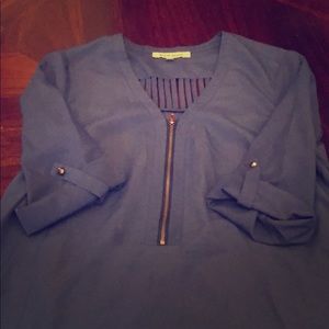 Women’s blue blouse